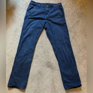Banana Republic Men’s 30x30 Navy Blue Chino Pants